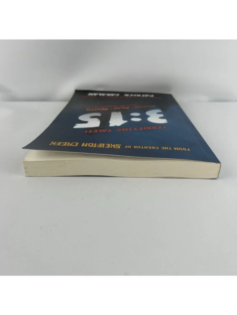 Patrick Carman 3:15: Listen, read, and watch Terrifying Tales  Paperback Book
